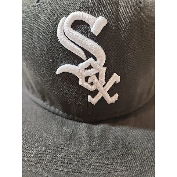 Vintage Chicago White Sox Hat‎ Baseball Cap New Era Pro Model GENUINE Snapback